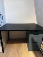 Ikea bureau met ladekast 120x80, Huis en Inrichting, Bureaus, Ophalen, Gebruikt, Bureau