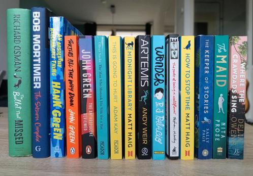 Diverse Engelse Boeken- Andy Weir, John Green, Sally Page..., Boeken, Partijen en Verzamelingen, Zo goed als nieuw, Ophalen of Verzenden