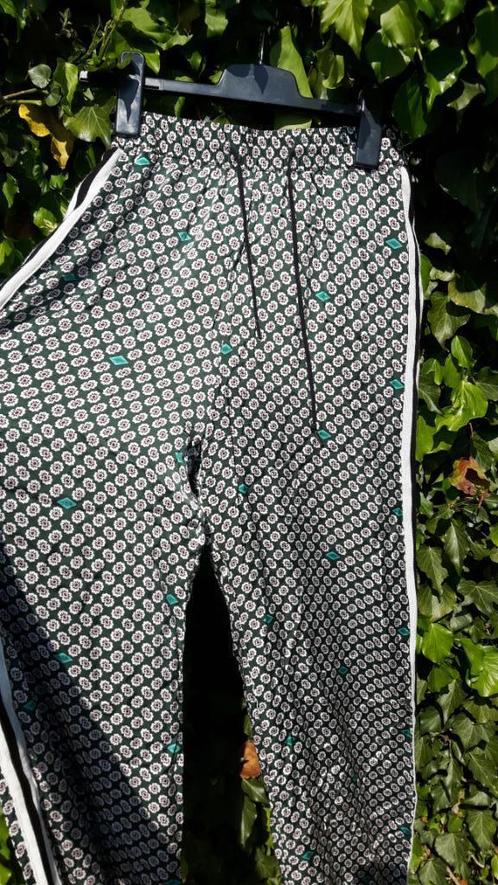 Mooie hoge taille broek van Maje, maat 1, Kleding | Dames, Broeken en Pantalons, Zo goed als nieuw, Maat 36 (S), Groen, Lang, Verzenden