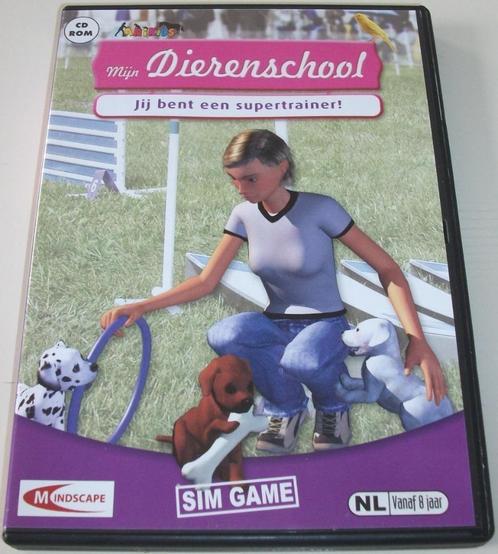 PC Game *** MIJN DIERENSCHOOL *** Jij bent een supertrainer!, Spelcomputers en Games, Games | Pc, Zo goed als nieuw, Simulatie