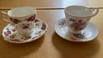 Twee kop en schotels Royal Windsor, Antiek en Kunst, Antiek | Servies compleet, Ophalen of Verzenden