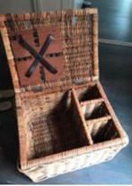 GROTE Picknickmand picknickkoffer, Ophalen, Gebruikt
