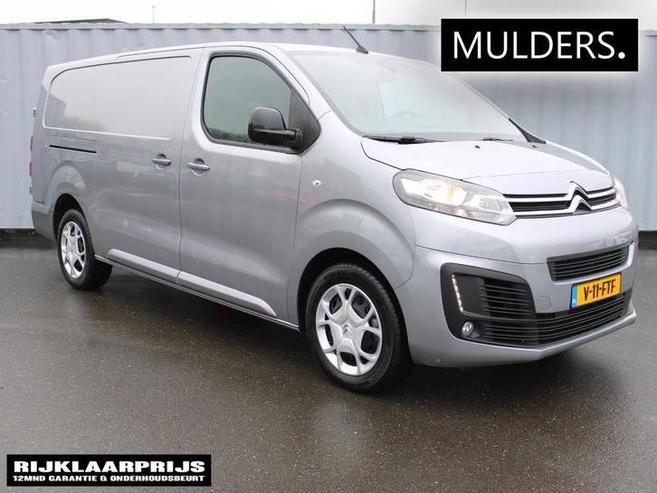Citroen Jumpy 2.0 BlueHDI 145 L3 Navigatie / Hout / Trekhaak, Auto's, Bestelauto's, Te koop, ABS, Achteruitrijcamera, Airbags
