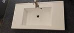 Wastafel keramiek wit 90x50cm, Huis en Inrichting, Badkamer | Badkamermeubels, Ophalen, Gebruikt, 50 tot 100 cm, Minder dan 100 cm