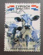 2024 typisch nederland koe postzegel nederland recent, Postzegels en Munten, Postzegels | Nederland, Ophalen of Verzenden, Gestempeld