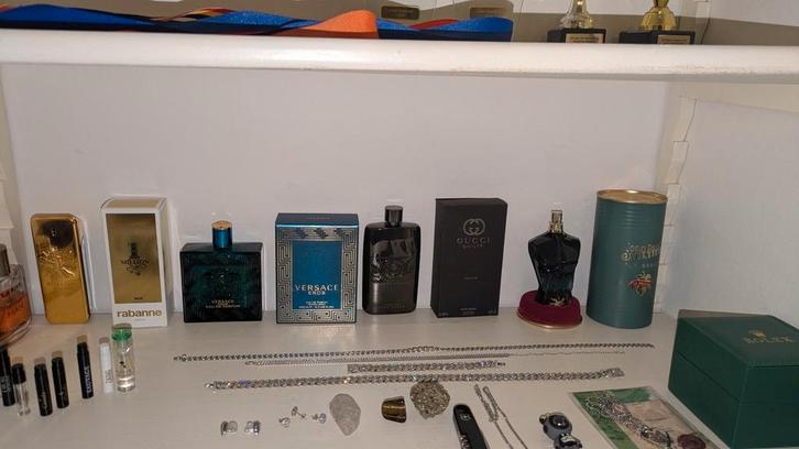 Cologne Collectie - Versace Eros + Meer!, Sieraden, Tassen en Uiterlijk, Uiterlijk | Parfum, Zo goed als nieuw, Ophalen of Verzenden