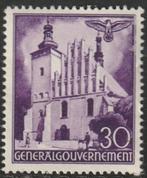 Generalgouvernement 1940 46 Kerk 30gr, Ongebruikt, Postzegels en Munten, Postzegels | Europa | Duitsland, Ophalen of Verzenden