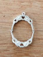 Zilveren hanger voor kralentasje, Ophalen of Verzenden, Nieuw, Overige typen