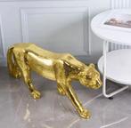 Gouden en Zilveren Luipaard Beeld, Verzenden, Nieuw