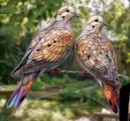 Raamhanger duif - tortel, Tuin en Terras, Tuinwanddecoratie, Verzenden, Nieuw