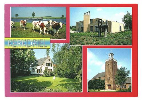942044	Kerkdriel	Gld	 _Gelopen met mooie zegel 	Tien voor uw, Verzamelen, Ansichtkaarten | Nederland, Gelopen, Gelderland, Ophalen of Verzenden