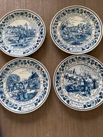 Royal Bleu Delft 4 Jaargetijden Borden, Antiek en Kunst, Ophalen of Verzenden
