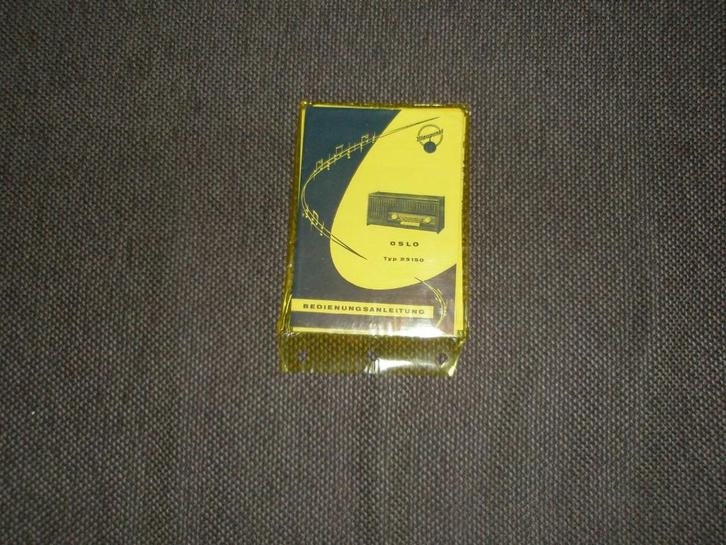 Gebruikershandleiding Blaupunkt Oslo typ 23150, Antiek en Kunst, Antiek | Tv's en Audio, Ophalen of Verzenden