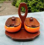 Vintage FINS design 1970 ARTEK ARTICOLO noten bakjes set, Huis en Inrichting, Keuken | Servies, Ophalen of Verzenden, Gebruikt