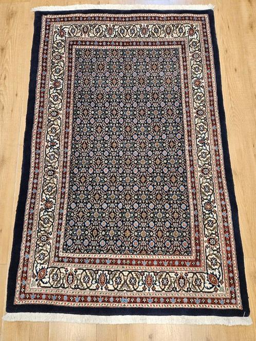 Vintage handgeknoopt perzisch tapijt moud 158x98, Huis en Inrichting, Stoffering | Tapijten en Kleden, Gebruikt, 50 tot 100 cm