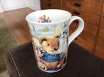 Fine Bone China - Kingsbury, beker, beer, pets and Teds, Huis en Inrichting, Keuken | Servies, Ophalen of Verzenden, Zo goed als nieuw