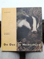 De das in Nederland,  zoogdieren,  marters, jacht, jagen, Ophalen of Verzenden, Zo goed als nieuw