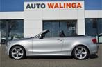 BMW 1 Serie Cabrio 118i High Executive Xenon | Leer | Stoelv, 1-Serie, Euro 5, Zwart, Cabriolet