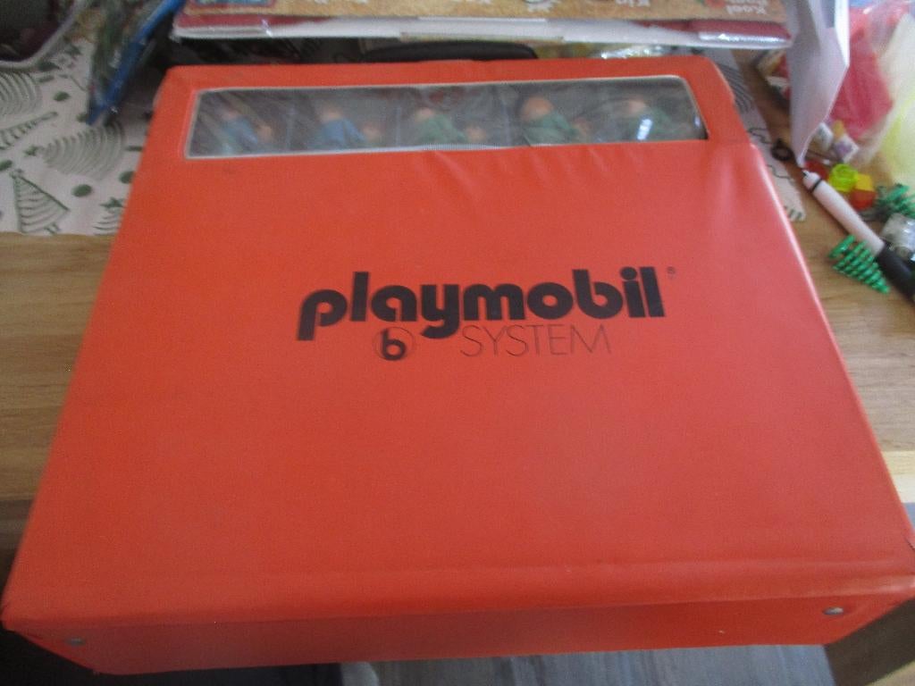 KOFFER MET VINTAGE PLAYMOBIEL 2, Ophalen of Verzenden, Gebruikt, Los playmobil