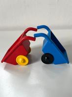 Lego Duplo  -  Set van 2 Kruiwagens, Ophalen of Verzenden, Gebruikt, Duplo