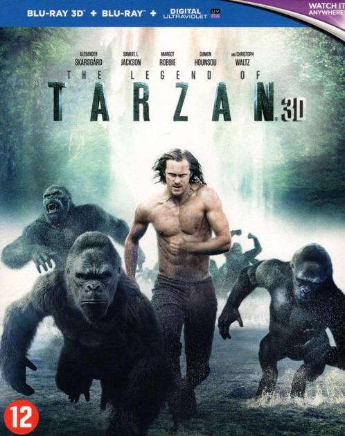 The Legend of Tarzan 3D + bluray - Nederlandse uitgave, Cd's en Dvd's, Blu-ray, Zo goed als nieuw, 3D, Ophalen of Verzenden