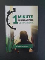 1 Minute Inspirations voor Vrouwen - Elizabeth George, Ophalen of Verzenden, Zo goed als nieuw, Elizabeth George, Christendom | Protestants