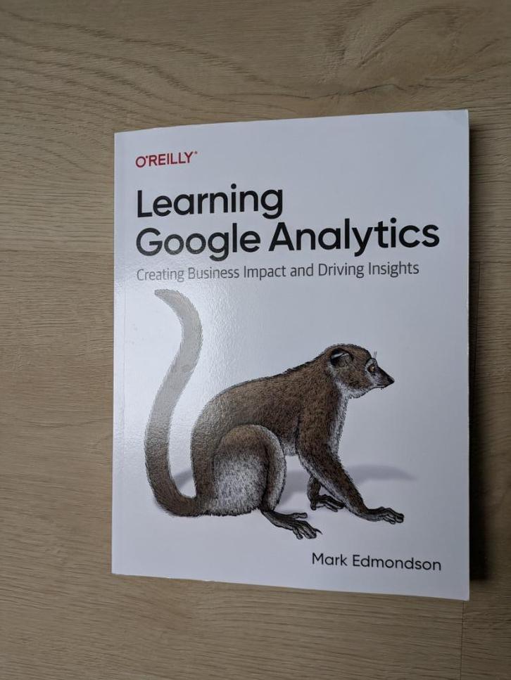 Learning Google Analytics boek, Boeken, Informatica en Computer, Zo goed als nieuw, Vakgebied of Industrie, Ophalen of Verzenden
