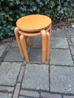 Vintage IKEA Frosta krukken set uit de jaren 90, Huis en Inrichting, Gebruikt, Twee, Bruin, Ophalen of Verzenden