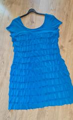 ZGAN stretchy dolce jurk FRANK LYMAN D/NL 46/48, Verzenden, Zo goed als nieuw, Blauw, Jurk