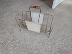 Vintage Krantenrek met Houten Handvat, Ophalen of Verzenden, Gebruikt