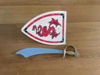 Houten schild en plastic zwaard., Ophalen of Verzenden, Nieuw, Overige typen