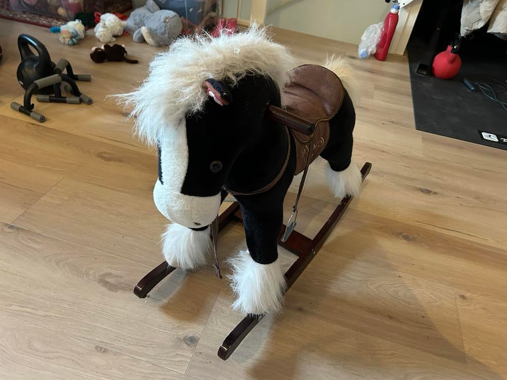 Hobbelpaard met geluid, Ophalen of Verzenden, Gebruikt, Paard