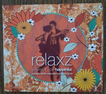 Cd Rustgevende muziek Relaxz van Happinez ( z.g.a.n. ) beschikbaar voor biedingen