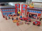 Janod Story Box Houten Brandweerkazerne Speelset, Ophalen of Verzenden, Zo goed als nieuw