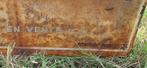 Vintage reclamebord, thermometer voor Rhum Chauvet., Ophalen, Reclamebord, Gebruikt, .