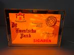 Vintage Twentsche Bank Sigaren Lichtbak lichtreclame tabak, Ophalen, Gebruikt, Lichtbak of (neon) lamp