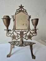 Antiek spiegeltje uit Marokko, Antiek en Kunst, Ophalen of Verzenden, Rond, Minder dan 50 cm