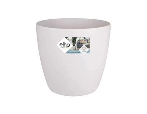 Elho wit Brussel potten 10 tot 22 cm, Tuin en Terras, Bloempotten, Zo goed als nieuw, Kunststof, Minder dan 25 cm, Rond, Ophalen of Verzenden