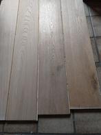 57 m2 rustieke eiken lamelparket vloer, Parket, Nieuw, Ophalen of Verzenden, 10 m² of meer
