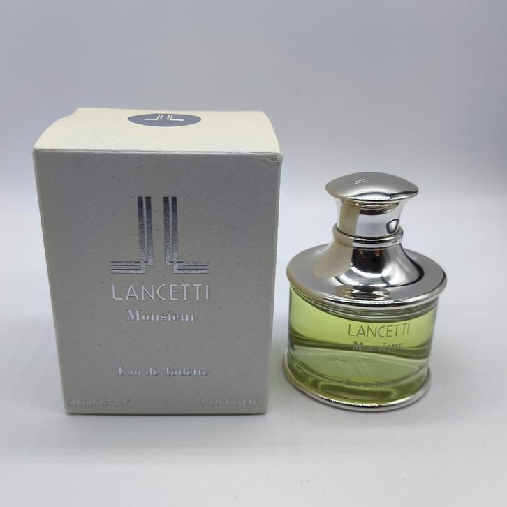 Lancetti Monsieur EDT vintage, Sieraden, Tassen en Uiterlijk, Uiterlijk | Parfum, Zo goed als nieuw, Verzenden