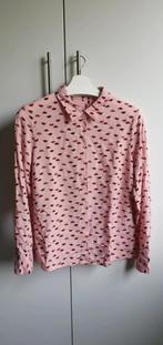 Steps blouse bloes dames roze met rode lipjes kusjes mt 42, Maat 42/44 (L), Ophalen of Verzenden, Steps, Roze