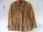 Te koop Nerts bontjas kort model., Kleding | Dames, Verzenden, Beige, Maat 42/44 (L), Onbekend