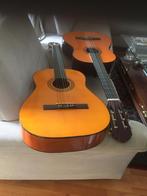 2 gitaar Spanish guitars 47 x 37 cm, Klassieke of Spaanse gitaar, Zo goed als nieuw