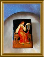 Mooi gesigneerd Russisch lakdoosje, Fedoskino, Ophalen of Verzenden