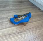 Blauwe hakken maat 39, Ophalen of Verzenden, Zo goed als nieuw, Laarzen
