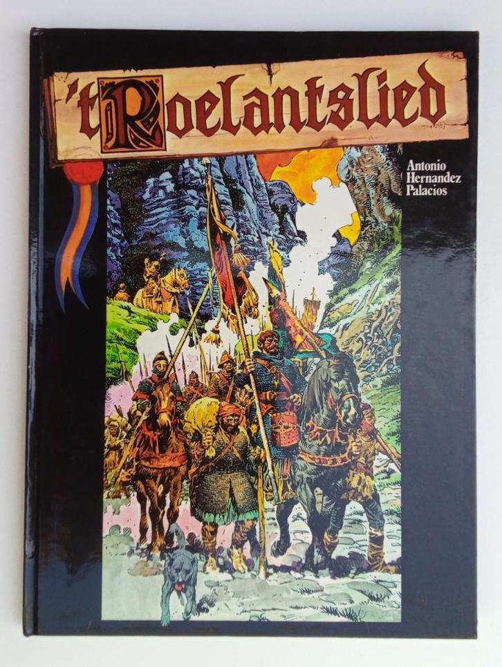 't Roelantslied - Historisch Ridder Stripverhaal - Palacios, Boeken, Stripboeken, Gelezen, Eén stripboek, Ophalen of Verzenden