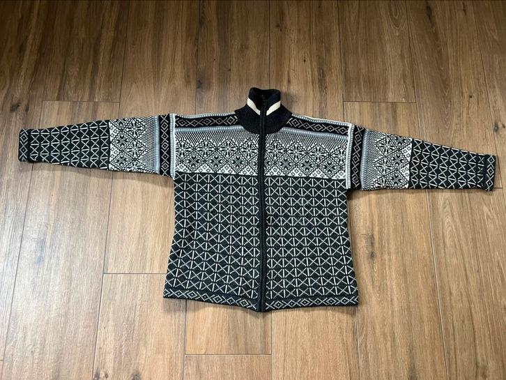 Windfjord Noors wollen vest M, Kleding | Heren, Truien en Vesten, Zo goed als nieuw, Maat 48/50 (M), Grijs, Ophalen of Verzenden