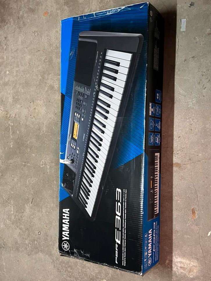 Yamaha PSR-E363 Keyboard - Nieuw in doos!, Muziek en Instrumenten, Keyboards, Nieuw, 61 toetsen, Yamaha, Aanslaggevoelig, Ophalen of Verzenden