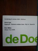 Kim wilde concertkaartjes, Tickets en Kaartjes, Twee personen