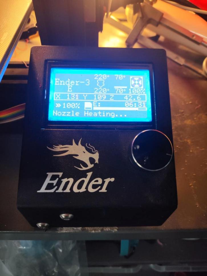 Creality Ender 3D Printer en droger, Computers en Software, 3D Printers, Gebruikt, Ophalen